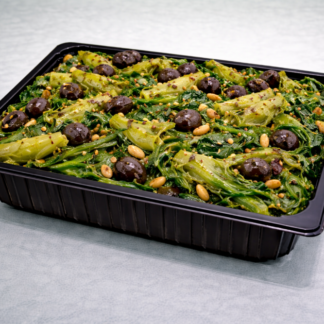 Scarola ripassata con olive